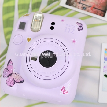 Polaroid crystal shell προστατευτικό κάλυμμα για το instax mini12, OEM πλαστικό PC, μάρκα goldennard