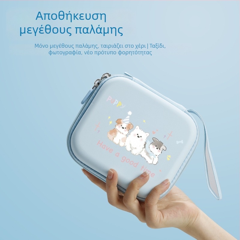 Προστατευτική θήκη αποθήκευσης Insta360 GO 3S, PU + EVA υλικό, μοντέλο 360go3/3s, βασικό σετ