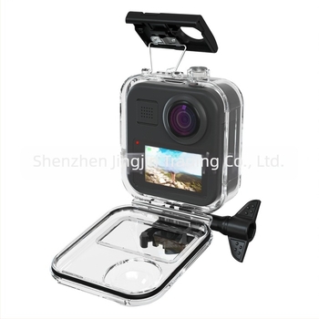 GoPro Max 2025 αδιάβροχο κέις - βαθιά αδιαβροχοποίηση, σταθερός μηχανισμός τοποθέτησης κάμερας, προστασία σώματος, απορρόφηση κραδασμών; συμβατό με GoPro Max