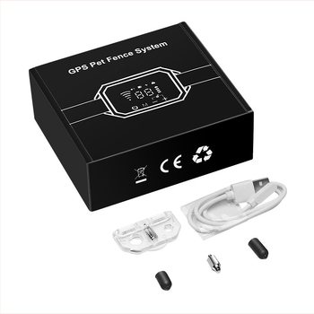 Xwpet Ασύρματος GPS Γεωφράγμα Εκπαιδευτής Σκύλων, Σταματητής Γαβγίσματος, ABS