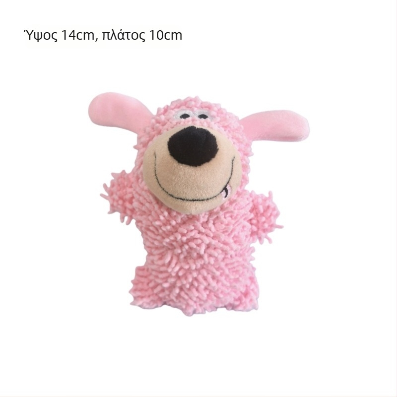 Παιχνίδι για σκύλους – Διαδραστικό βελούδινο παιχνίδι μασήματος με ήχο για οδοντοφυΐα και καθαρισμό δοντιών (Μάρκα: Senye; Υλικό: βελούδινο; Μη εισαγόμενο)