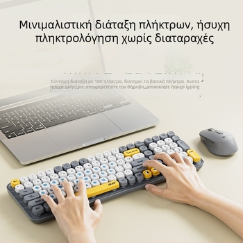Okr251 Ασύρματος σετ πληκτρολογίου και ποντικιού – 1600dpi, ασύρματο πληκτρολόγιο, USB ποντίκι