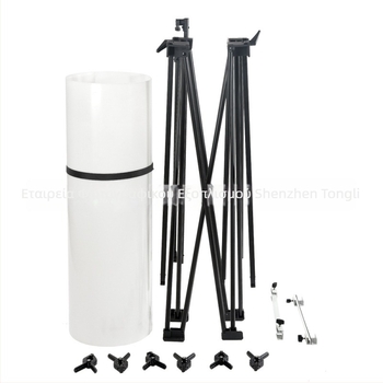 Shenniu φωτογραφική σκηνή, PVC κατασκευή, στατική στούντιο εγκατάσταση για επαγγελματική φωτογράφηση