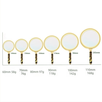 Χειροκίνητος μεγεθυντικός φακός, μοτίβο δράκοντα, 10x μεγέθυνση, πλαστικό