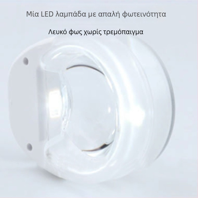 Chuda μεγεθυντικός φακός USB φόρτισης με LED υψηλής ευκρίνειας, μοντέλο 6010C