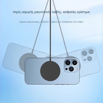 Μαγνητικός ασύρματος φορτιστής για Apple MagSafe, εξόδου 15W, QC3.0, 2A ρεύματος, πιστοποιημένο Qi2-MPP