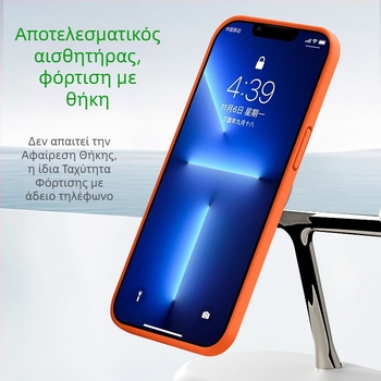 Μαγνητικός ασύρματος φορτιστής τεσσάρων σε ένα για ρολόγια Samsung και Apple, μοντέλο T256, PD-συμβατός, έξοδος 20W