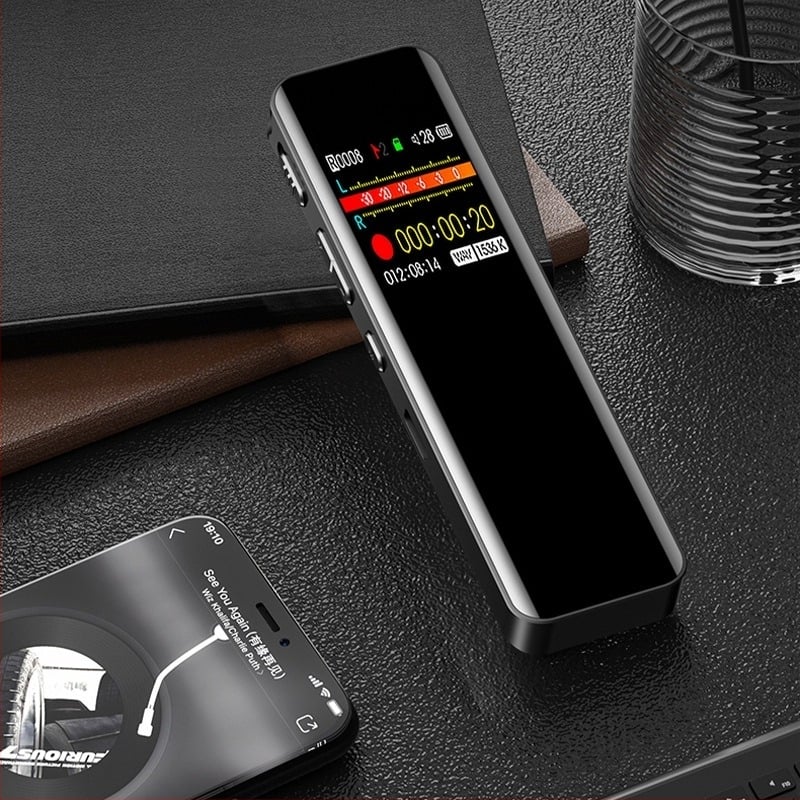 TF-52 Φωνοκαταγραφέας με χρονοπρογραμματιζόμενη ενεργοποίηση φωνής, MP3/WAV μορφές, USB 2.0 διεπαφή, μονοπολικός πυκνωτικός μικρόφωνος, εμβέλεια εγγραφής 10 μέτρα