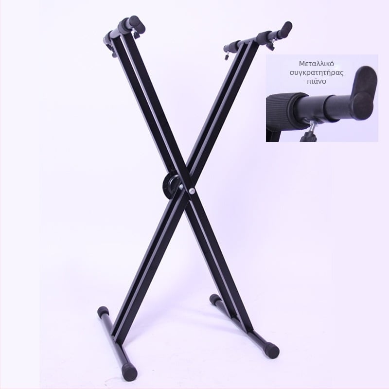 Music Companion πλαίσιο ηλεκτρονικού πιάνου, μεταλλική κατασκευή, μοντέλο 001, για μουσικά όργανα