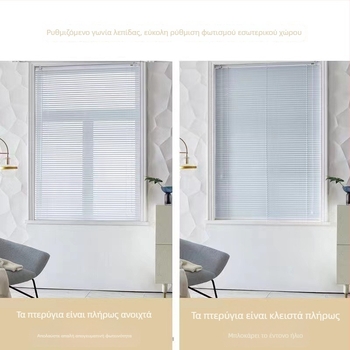 Ρολοκουρτίνες με πλήρη σκίαση για υπνοδωμάτια, μπάνια, κουζίνες και μπαλκόνια — πολυεστέρας, προσαρμόσιμες, εγκατάσταση χωρίς διάτρηση, μοντέρνο μινιμαλιστικό στυλ.