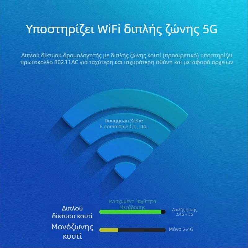 TV Box με δυνατότητες διπλής και μονής συχνότητας, έξοδος 4K 3840x2160, μνήμη 128 MB, HDMI ARC, Wi-Fi, βάρος 0,5 kg