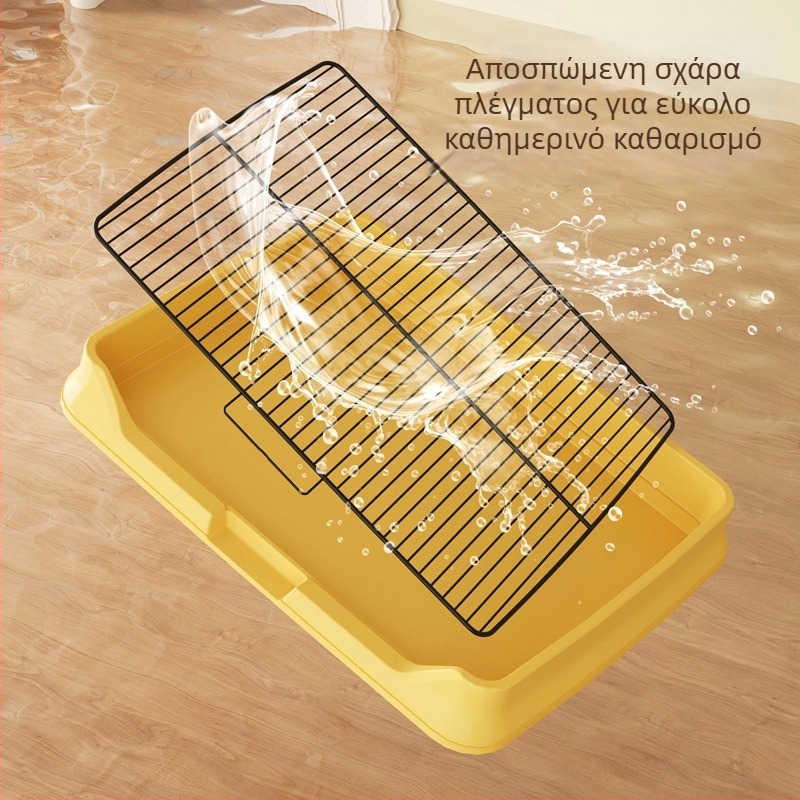 Εσωτερική τουαλέτα για σκύλους, κατάλληλη για μικρούς και μεγάλους, δίσκος τουαλέτας από PP πλαστικό