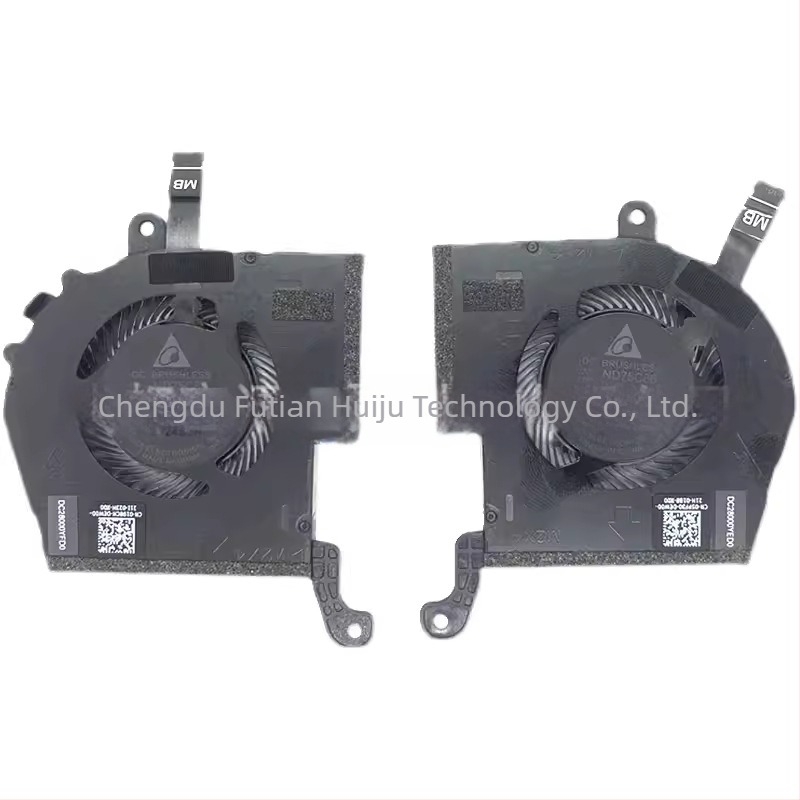 Φορητός ψύκτης για Dell Alienware x14 — μοντέλο 0198CH 05PF30, αλουμίνιο, ψύξη με ανεμιστήρα