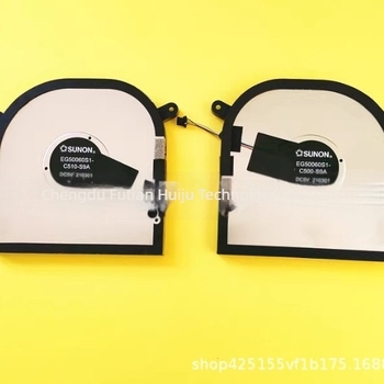 Ψύκτης φορητών Dell XPS 17 9700/9710/9720 – κωδικοί 0MXF81, 0P2FY9; πλαστικό περίβλημα; 1 ανεμιστήρας