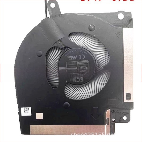 Ψύκτης λάπτοπ για Alienware X17 R1/R2 0X63JW 09DNWT, αλουμίνιο, με έναν ανεμιστήρα, 60 g