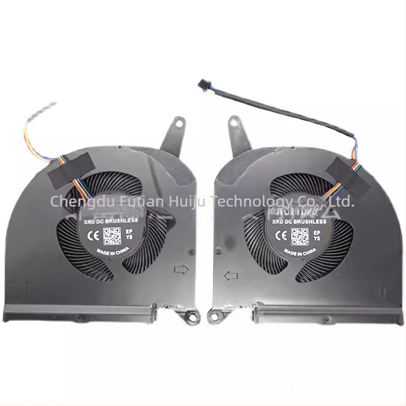 Ψύκτρα φορητού υπολογιστή RP77 για Gigabyte Aorus 15G/15P/15S, αλουμινένιο σώμα, ψύξη με ανεμιστήρα, σχεδιασμός με έναν ανεμιστήρα, βάρος 50 g