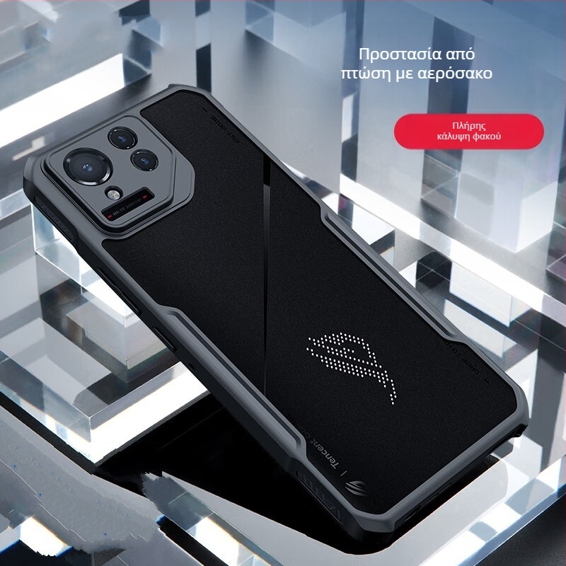 Xundi προστατευτική θήκη για Asus ROG9 Pro και ROG8 Pro, σιλικόνη, ανθεκτική σε πτώσεις, διαφανής, πλήρες κάλυμμα για gaming