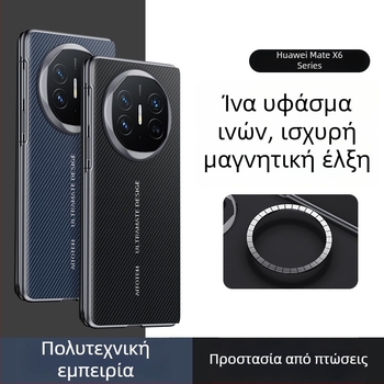 MateX6 προστατευτικό κάλυμμα με smart window, τύπος πλαισίου, PC+δέρμα, Voltage κατασκευή, μη προσαρμόζεται