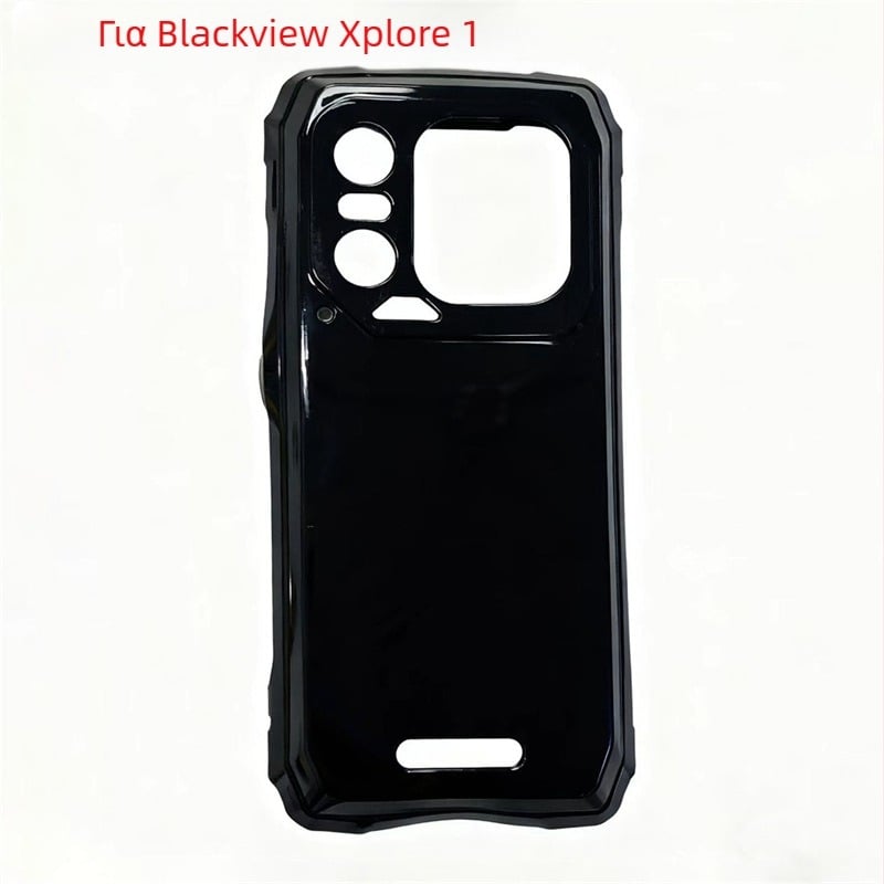 Θήκη πίσω για Lingdu Blackview Xplore 1 – TPU, γυαλιστερή υφή, κατασκευή με έγχυση, προσαρμοστικό