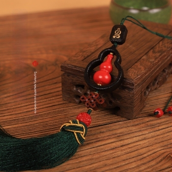 Κρεμαστό αυτοκινήτου από cinnabar για εσωτερική διακόσμηση, κινεζικός παραδοσιακός στυλ, προσαρμοσμένη επεξεργασία