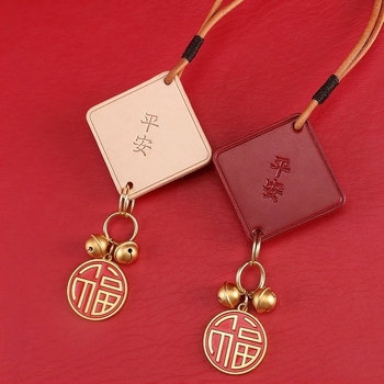 Εσωτερική κρεμαστή διακόσμηση αυτοκινήτου, κινεζικού παραδοσιακού στυλ, υλικό cortex, προσαρμοσμένη επεξεργασία