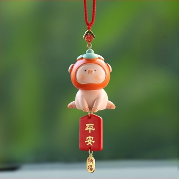 Κρεμαστό διακοσμητικό αυτοκινήτου από ρητίνη, καρτούν στυλ, εσωτερική διακόσμηση, κρεμαστό για τον καθρέφτη οπισθοπορείας