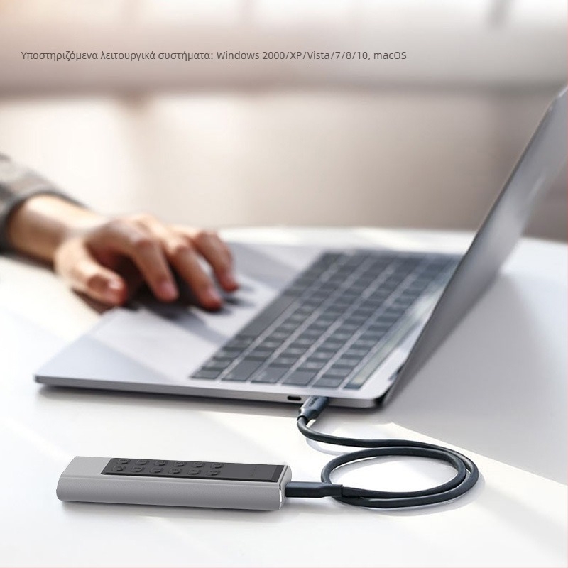 GODO GDMSLK01 Κρυπτογραφημένο NGFF Εξωτερική θήκη SSD USB 3.0, 1TB, 5Gbps