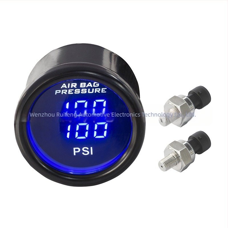 Ruiteng LED οθόνη οργάνων αυτοκινήτου, 12–24V, κατάλληλη για αυτοκίνητα, φορτηγά και μηχανολογικά οχήματα, διαθέσιμη παραμετροποίηση