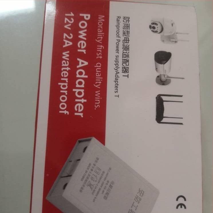 Εξωτερική τροφοδοσία επιτήρησης, 12V 2.5A 24W, τοίχου, τροφοδοτικό εναλλαγής για δίκτυο HD κάμερα