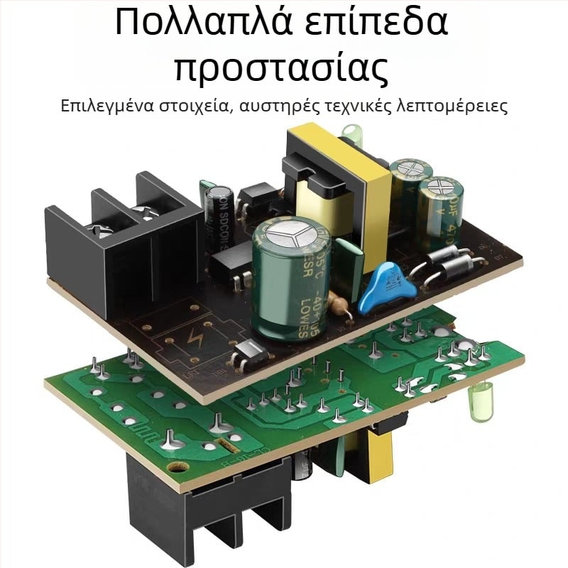 Εξωτερική τροφοδοσία επιτήρησης, 12V 2.5A 24W, τοίχου, τροφοδοτικό εναλλαγής για δίκτυο HD κάμερα