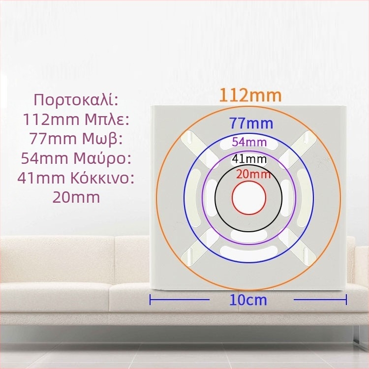 Ενισχυμένη βάση στήριξης επιτήρησης για κάμερες τύπου dome και bullet, κατάλληλη για τοποθέτηση σε στύλους, φωτιστικά δρόμου και τηλεγραφικούς στύλους (Τύπος: ενισχυμένος; Κάμερες: dome/bullet; Υλικό: πλάκα χάλυβα; Φινίρισμα: επίστρωση πλαστικού)