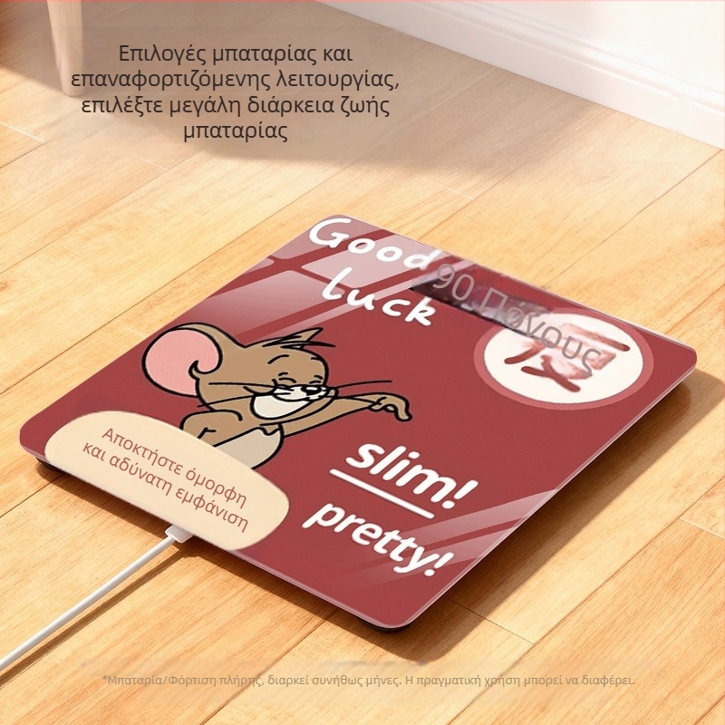 Ζυγαριά βάρους και μέτρησης σωματικού λίπους, Bluetooth, οικιακή χρήση, μέγιστη χωρητικότητα 180 kg, εύρος μέτρησης 200 g–180 kg, μάρκα Mansilan Mengya