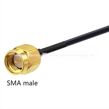 SMA προσαρμογέας καλώδιο RF κεραίας Coax RG174 50 Ω, 5 dBi, SWR ≤ 1.5