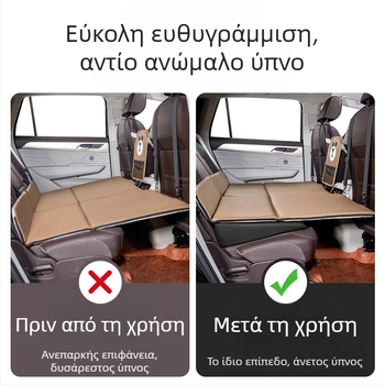 Πέλμα ευθυγράμμισης πίσω καθίσματος αυτοκινήτου, ρυθμιζόμενο ύψος, καθολικός τύπος, χωρίς φούσκωμα, προσαρμοζόμενο