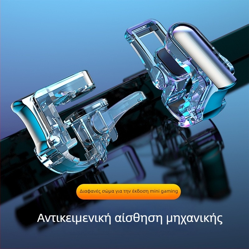 GT01 Ασύρματο mini ελεγκτής παιχνιδιών για smartphones με κράμα PC+Zn, πλήκτρα από PC+Zn, διεπαφή για smartphones, συμβατός με Apple και Android, χωρίς δόνηση.