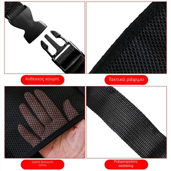 Μαξιλάρι καθίσματος αυτοκινήτου με θήκη αποθήκευσης για πίσω καθίσματα — καθολική εφαρμογή, για όλες τις εποχές, σετ κρεμάστρας, χωρίς γέμισμα