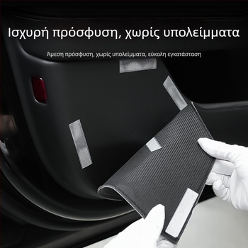 Δερμάτινο πάνελ πορτών Tesla Model 3/Y - για όλες τις εποχές, γεμισμένο με σφουγγάρι, Ben-Fuhe AL1021751576