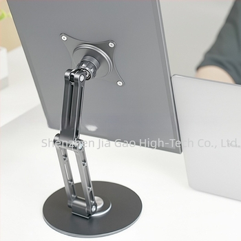 Βραχίονας στήριξης οθόνης με VESA προσαρμογέα πλακέτα, κεφαλή σφαίρας, καθολική συμβατότητα, συμπεριλαμβάνεται σετ βιδών τοποθέτησης