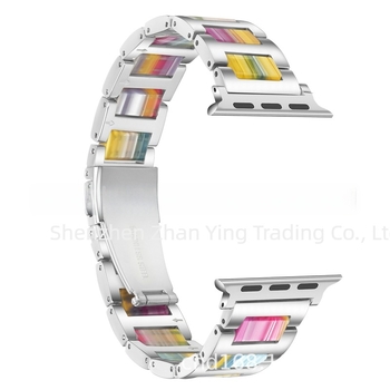 Caunedy Μεταλλικό λουράκι Apple Watch – Μόδα, Συμβατό με Apple Watch