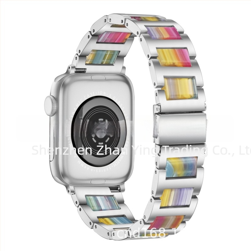 Caunedy Μεταλλικό λουράκι Apple Watch – Μόδα, Συμβατό με Apple Watch