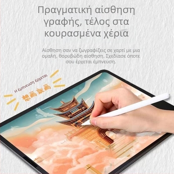 Ματ φιλμ προστασίας οθόνης με υφή χαρτιού για Apple iPad Air και 2024 iPad Pro, κατάλληλο για γραφή και σχέδιο