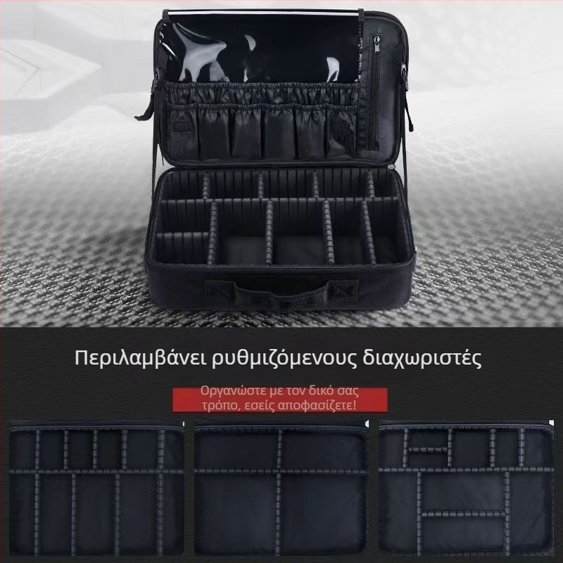 Τσάντα εργαλείων ηλεκτρολόγου - φορητή, μεγάλη χωρητικότητα, Oxford ύφασμα, ανθεκτική, αποθήκευση δύο επιπέδων