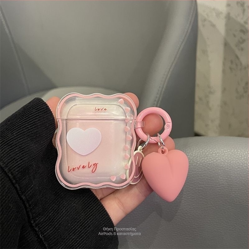 Θήκη AirPods για Apple AirPods 3ης/4ης Γενιάς και Pro 2 – TPU, Διαφανές, Πλήρης Κάλυψη, Μαλακή Θήκη, Επίστρωση με Ψεκασμό