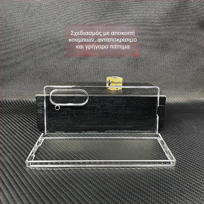 Διαφανής σκληρή θήκη Samsung Z Fold7 και Z Fold6 με προστασία από πτώσεις