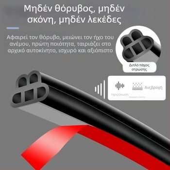 Μηχανικό στεγανοποιητικό για πόρτα στεγανοποίησης σε ηλεκτρικό τρίκυκλο – Awtre87, υλικό στεγανοποίησης: επίθεμα αποξήρανσης, συμβατό με 1 μοντέλο; μάρκα: Don't wipe it; αντιανεμικό, αδιάβροχο και ηχομονωτικό καουτσούκ.