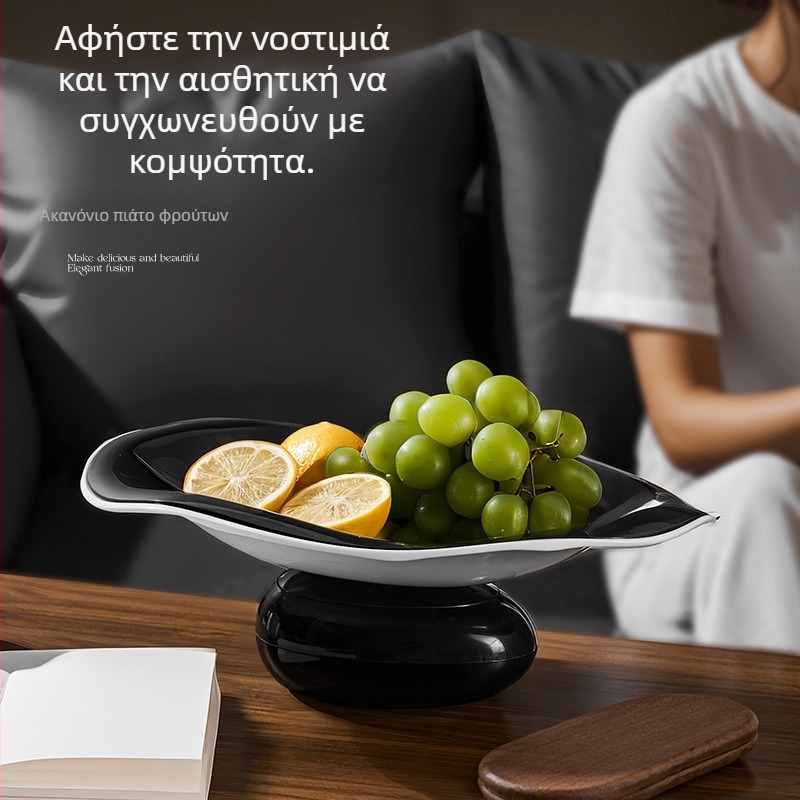 Πλαστικό πιάτο φρούτων, μάρκα Small Nose, πρώτη τάξη ποιότητα, απλό στυλ