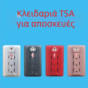 Κλειδαριά αποσκευών με συμβατότητα TSA, κλειδαριά με κωδικό, αντί-κλοπής, υλικό ABS