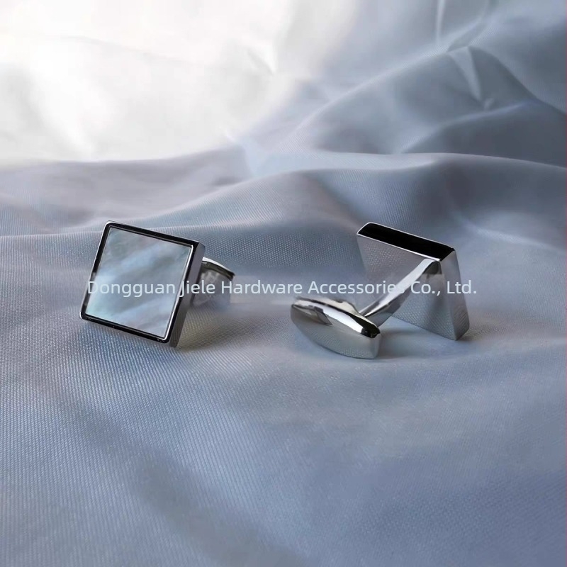 Μανικετόκουμπα από χαλκό, μινιμαλιστικά, unisex, γεωμετρικού σχεδιασμού, ηλεκτροπλατιωμένο φινίρισμα