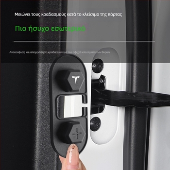 Σιλικόνη προστατευτική κάλυμμα περιοριστή πόρτας για Tesla Model 3, Model Y και Model X — αντιδιαβρωτικό, διαθέσιμη εξατομίκευση