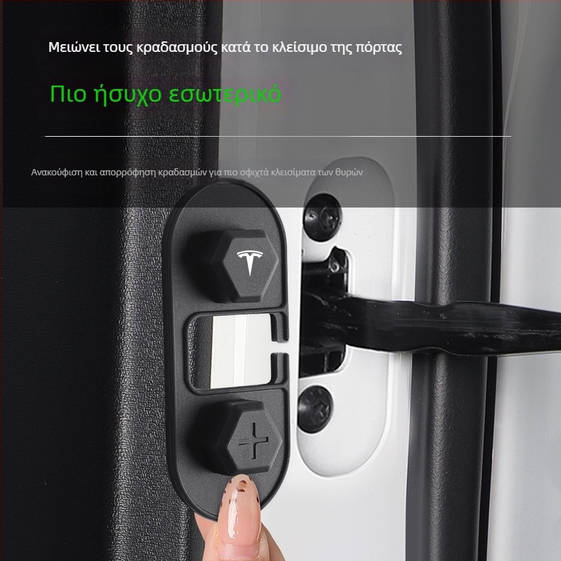 Σιλικόνη προστατευτική κάλυμμα περιοριστή πόρτας για Tesla Model 3, Model Y και Model X — αντιδιαβρωτικό, διαθέσιμη εξατομίκευση